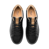 TENIS CASUALES FLEXI 420401 PIEL NEGRO