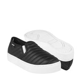 TENIS CASUALES DAMA PERUGIA 16102 SIMIPIEL NEGRO