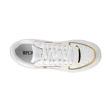 TENIS CASUALES DAMA STYLO 18501 SIMIPIEL BLANCO