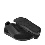 TENIS CASUALES PERUGIA MUJER 120728 SIMIPIEL NEGRO