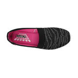 Diseño casual Charly para mujer textil negro 1044320