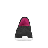 Tenis casuales Charly para mujer textil negro 1041806