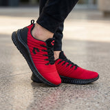 TENIS CHARLY HOMBRE 1029827001 TEXTIL ROJO