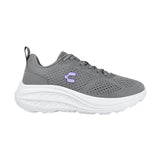 TENIS DAMA CHARLY 1043024006 TEXTIL GRIS