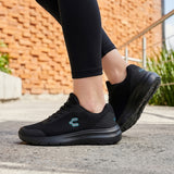 TENIS CHARLY MUJER 1043169004 TEXTIL NEGRO