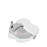 TENIS CHARLY NIÑA 1065519004 TEXTIL GRIS/ROSA 15-17.5