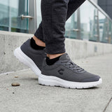 TENIS CHARLY JOVEN 1087615004 TEXTIL GRIS 20-24.4