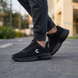 TENIS CHARLY HOMBRE 1087621001 TEXTIL NEGRO