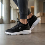 TENIS CHARLY HOMBRE 1087615001 TEXTIL NEGRO