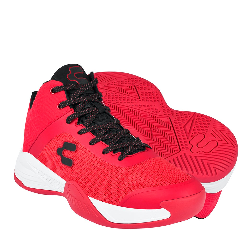 TENIS CHARLY BASKET LINE HOMBRE 1038094002 TEXTIL ROJO – Stylo México
