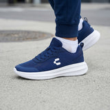 TENIS CHARLY HOMBRE 1087632002 TEXTIL AZUL