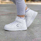 TENIS CHARLY NIÑO 1079433004 SIMIPIEL BLANCO 15-17