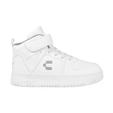 TENIS CHARLY NIÑO 1079433004 SIMIPIEL BLANCO 18-21