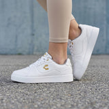 TENIS CASUALES CHARLY MUJER 1043349004 SIMIPIEL BLANCO