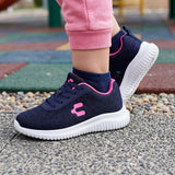 TENIS CHARLY NIÑA 1069504002 TEXTIL NEGRO 18-21