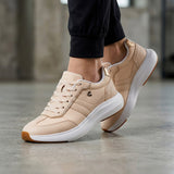 TENIS CASUALES CHARLY MUJER 1043072001 SIMIPIEL BEIGE