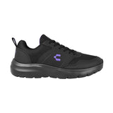 TENIS CHARLY MUJER 1043405001 TEXTIL NEGRO