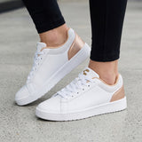 TENIS CHARLY MUJER 1043038007 SIMIPIEL BLANCO