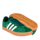 TENIS CABALLERO ADIDAS VL COURT 3.0 IH4790 GAMUZA VERDE