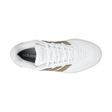 TENIS ADIDAS COURTBLOCK BOLD MUJER JI2203 SIMIPIEL BLANCO