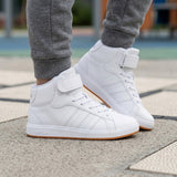 TENIS ADIDAS GRAND COURT MID JOVEN JR0803 SIMI BCO 20-26