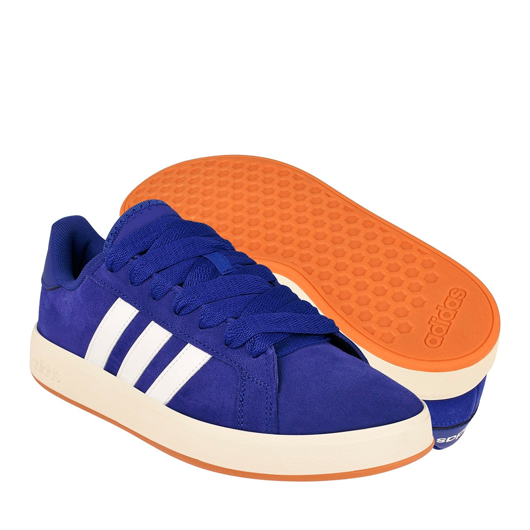 TENIS HOMBRE ADIDAS GRAND COURT IH1039 GAMUZA AZUL Azul