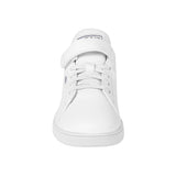 TENIS ADIDAS URBAN COURT NIÑO JH6249 SIMIPIEL BLANCO 17-21