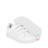 TENIS ADIDAS ADVANTAGE NIÑA ID1305 SIMIPIEL BLANCO 17-21
