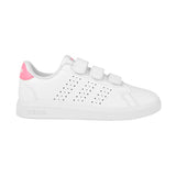 TENIS ADIDAS ADVANTAGE NIÑA ID1305 SIMIPIEL BLANCO 17-21
