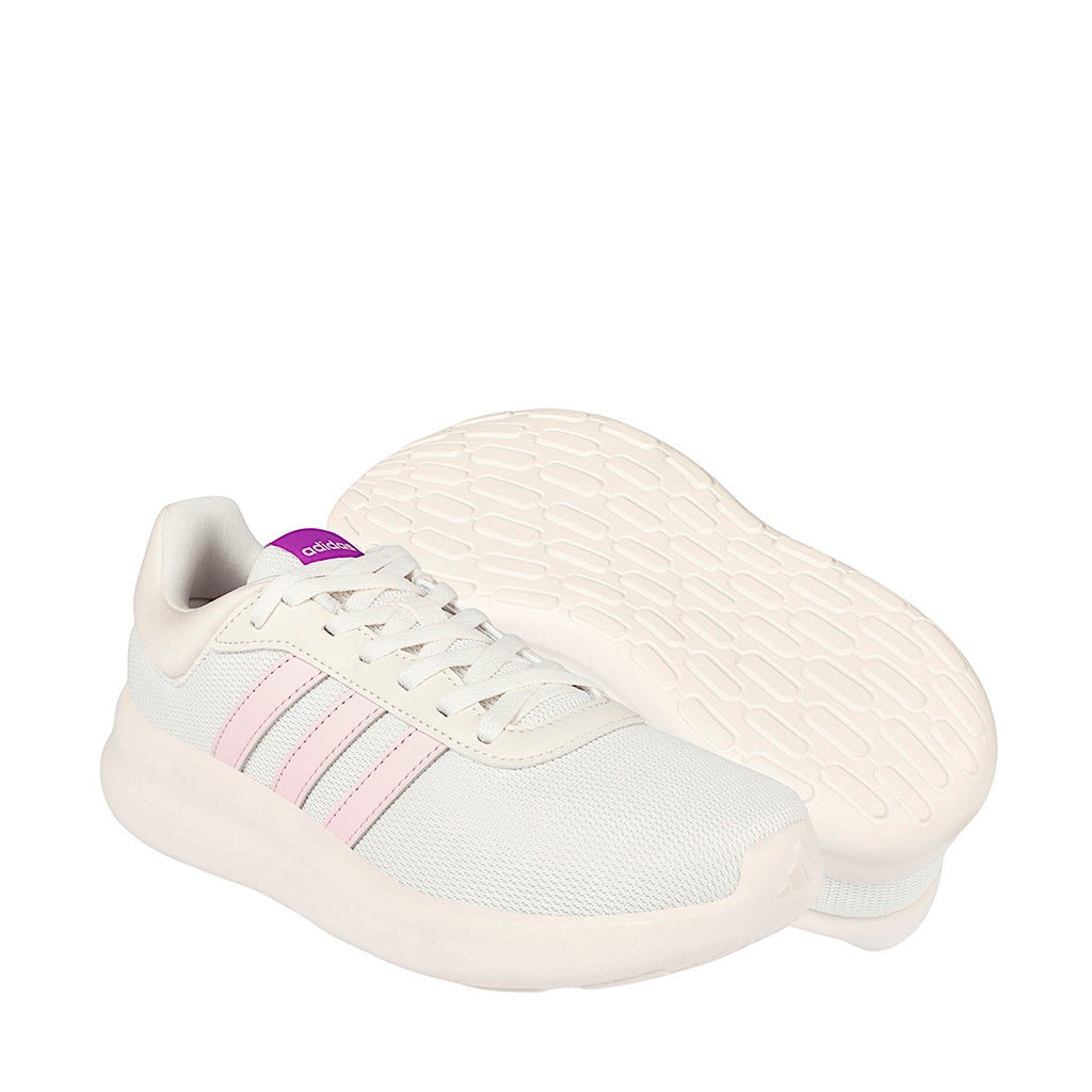 TENIS ADIDAS LITE RACER MUJER JR2300 TEXTIL BLANCO