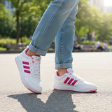 TENIS ADIDAS TENSAUR SPORT MUJER JQ1858 SIMIPIEL BLANCO
