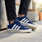 TENIS ADIDAS DAILY 4.0 HOMBRE IF4503 GAMUZA AZUL