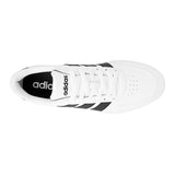 TENIS ADIDAS BREAKNET HOMBRE JR3547 SIMIPIEL BLANCO