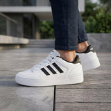 TENIS ADIDAS TURNAROUND JOVEN JQ0133 SIMIPIEL BLANCO 2.5-25