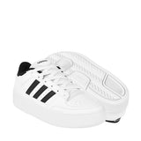 TENIS ADIDAS TURNAROUND JOVEN JQ0133 SIMIPIEL BLANCO 2.5-25