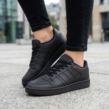 TENIS ADIDAS BREAK START HOMBRE KJ6643 SIMIPIEL NEGRO