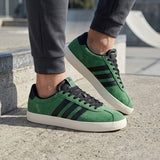 TENIS ADIDAS VL COURT HOMBRE IF4459 GAMUZA VERDE