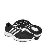 Tenis para correr Adidas textil negro con blanco BA8107