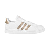 TENIS ADIDAS GRAND COURT MUJER EF0101 SIMIPIEL BLANCO