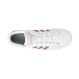 TENIS ADIDAS GRAND COURT MUJER EF0101 SIMIPIEL BLANCO
