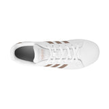 TENIS ADIDAS GRAND COURT MUJER EF0101 SIMIPIEL BLANCO
