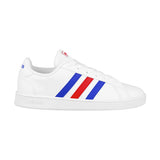 TENIS JOVEN ADIDAS GRAND COURT EE7901 SIMIPIEL BLANCO
