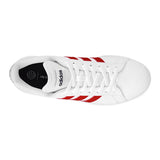 TENIS CABALLERO ADIDAS GRAND COURT FZ6461 SIMIPIEL BLANCO