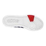 TENIS CABALLERO ADIDAS HOOPS GY5543 SIMIPIEL BLANCO