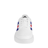 TENIS CABALLERO ADIDAS BREAKNET HP9424 SIMIPIEL BLANCO