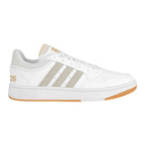 TENIS CABALLERO ADIDAS HOOPS IF2634 SIMIPIEL BLANCO