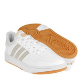 TENIS CABALLERO ADIDAS HOOPS IF2634 SIMIPIEL BLANCO
