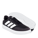 TENIS CABALLERO ADIDAS COURTBLOCK IF6504 SIMIPIEL NEGRO