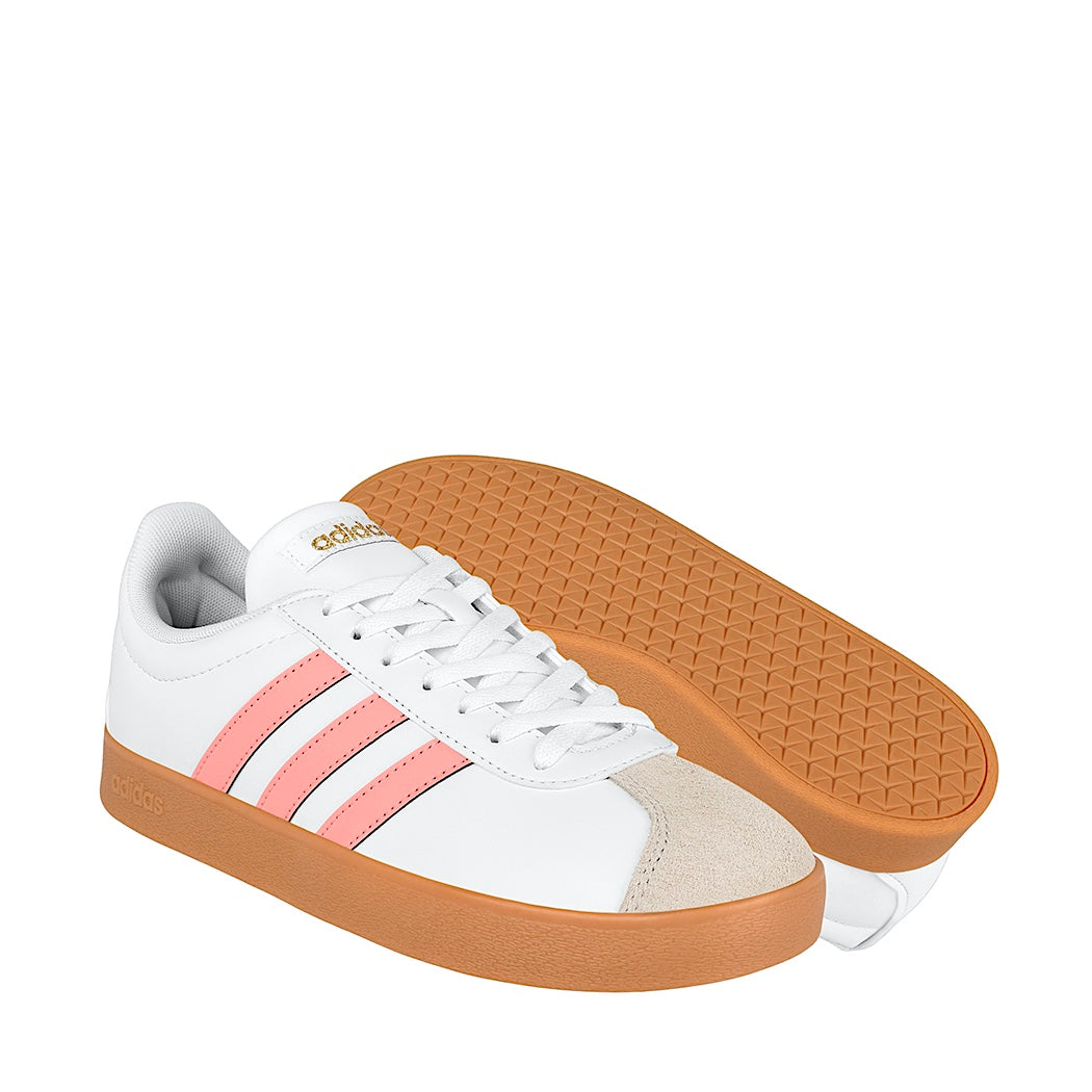 TENIS DAMA ADIDAS VL COURT JH6348 SIMIPIEL BLANCO Blanco