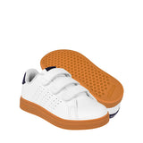 TENIS ADIDAS ADVANTAGE NIÑO JI4194 SIMIPIEL BLANCO 17-21